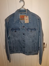 Levi's Mens Trucker M Blue