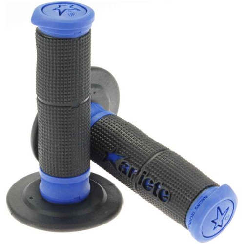 Grip rubber black - -blue, duality