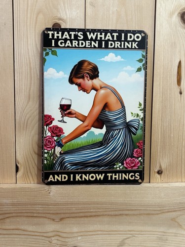 Know things metal sign - things,