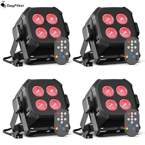 4pcs rgbw led par - 4pcs, stage