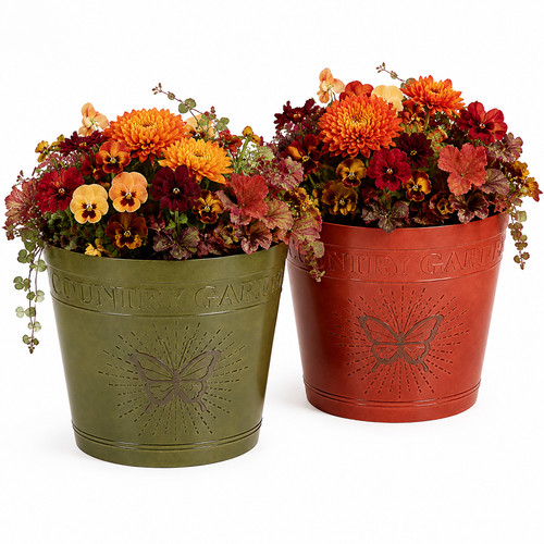 Heavy duty outdoor plant - heavy, pot