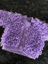 Baby Loop Knitted Cardigan