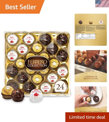 Count assorted chocolate - 24-count,