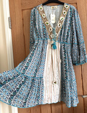 New Papa Pia Blue & Cream