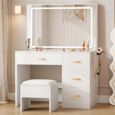 35" Vanity Desk Set Large