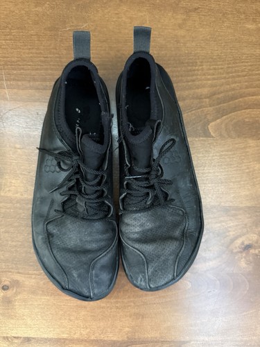 Vivobarefoot black leather - black,
