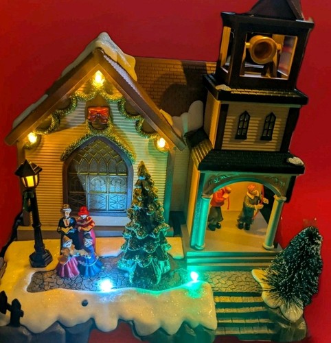 Vintage church christmas - vintage,