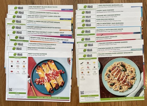 Lot hello fresh - 20,
