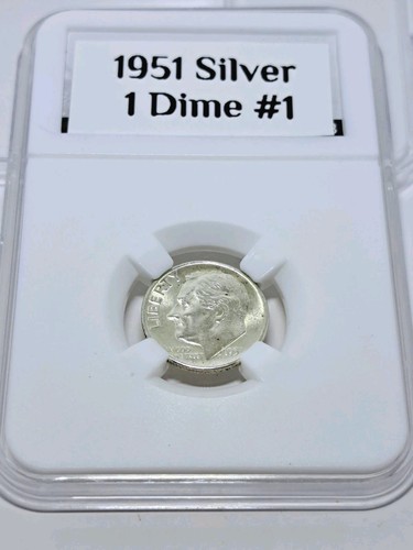 1951 usa dime roosevelt - usa,