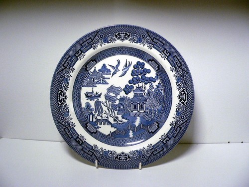 Vintage churchill blue white - vintage, &