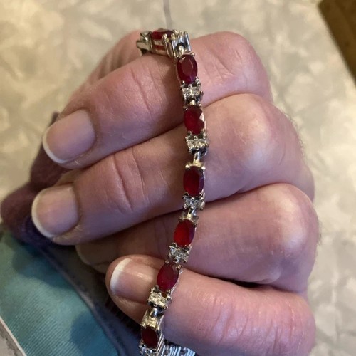 9tcw oval cut lab created - lab, ruby