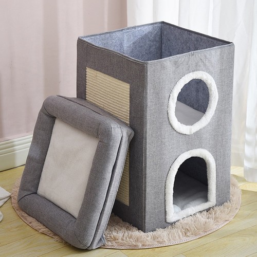 Cat bed indoor - cat, house