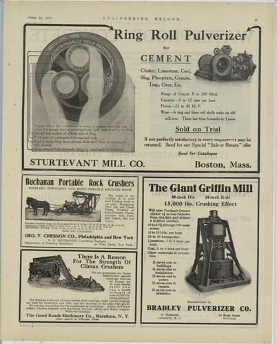 1910 rock crusher ads - crusher,
