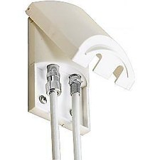 Vision Plus Caravan External TV Aerial & Satellite Socket 5 Mtr Cable 09-6018