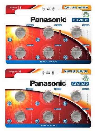 12x panasonic cr2032 - 12x,