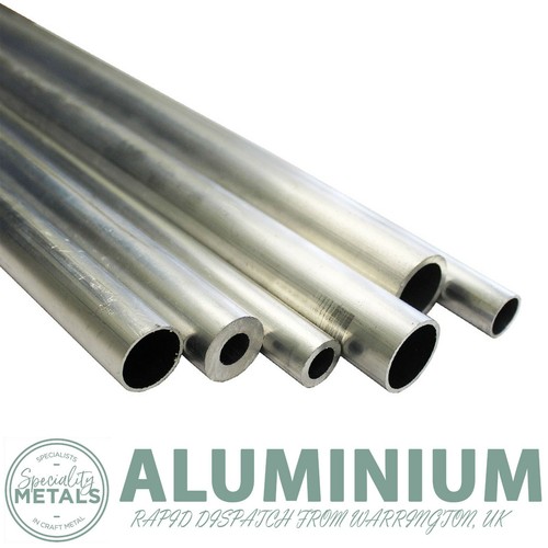 Aluminium round tube pipe - round,