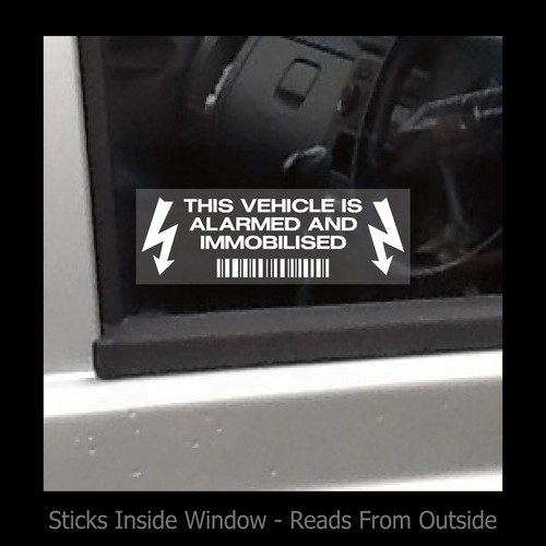 This vehicle alarmed - this,