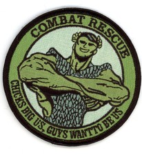 PATCH US ARMY COMBAT RECUE