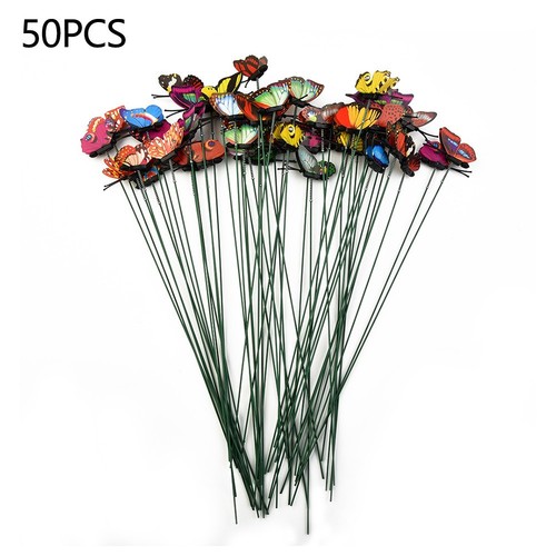 50pcs butterfly stakes - 50pcs,