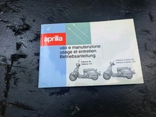 Aprilia Habana Custom 50/125 manual book