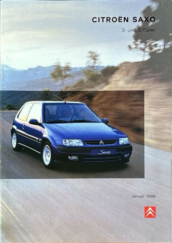 Citroen saxo brochure - citroen,