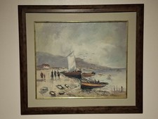 Vintage Oil Painting on Canvas
