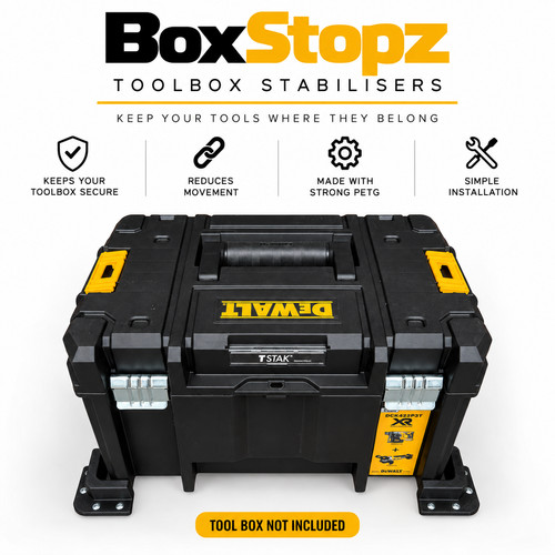 Van toolbox anti slide floor - anti,
