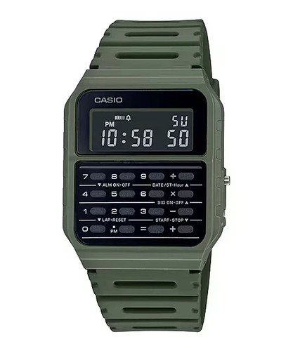 Casio men calculator green - casio,