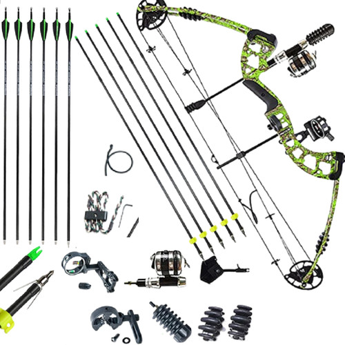 55lbs compound bow kit - 30-55lbs, set
