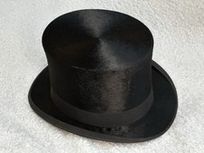 Victorian Silk Plush Top Hat