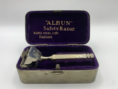 Vintage albun safety razor - safety,