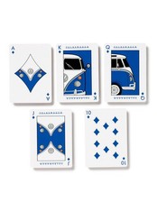 Blue Volkswagen VW T1 Camper