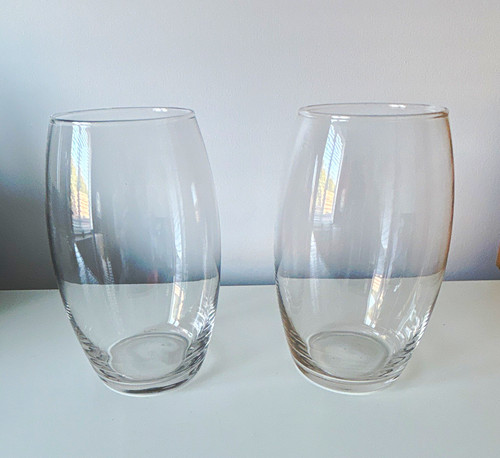 Set clear glass stemless - set,