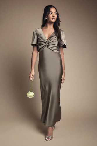 Oasis olive bridesmaid dress - oasis,