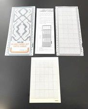 10x Brother BLANK PUNCH CARDS