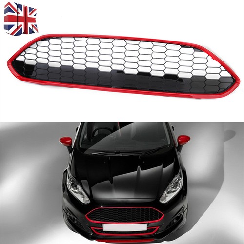 Black red honeycomb front - red,