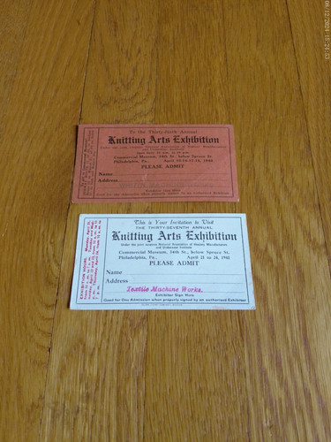 Vtg knitting arts exhibition - arts,