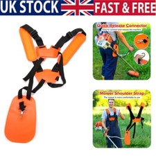 Adjust Padded Shoulder Harness Strap Garden Brush Cutter Trimmer Strimme