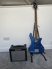 Washburn Taurus T-4 4 String Electric Bass Guitar And Amp