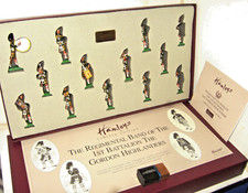 Ltd Britains Set The Regimental Band of 1st Batt The Gordon Highlanders in 54mm.