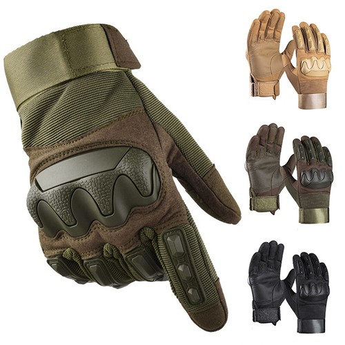 Military tactical gloves hard - gloves,