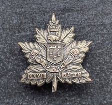 Canada 27th Battalion CEF