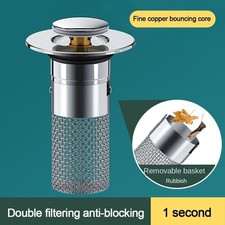 Stainless Steel Floor Drain Filter Anti Blocking Design Floor Drain Filter