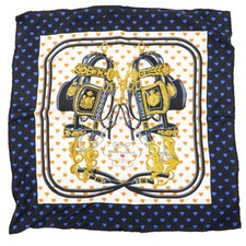 HERMES Carre 42 Silk 100%