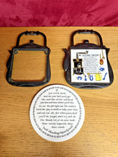 Old Black Cast Iron Ceramic