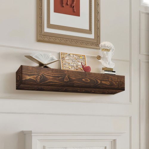 Vevor fireplace mantel wood - vevor,