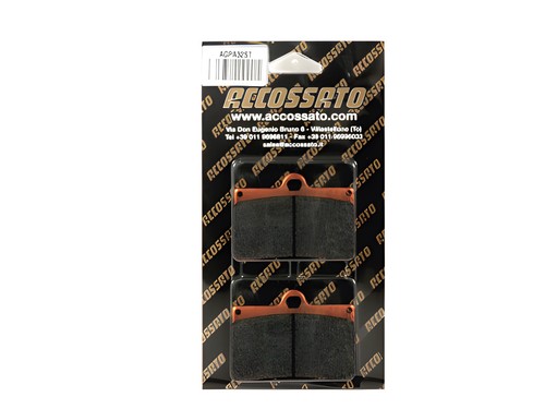 Front recessed brake - recessed, pads