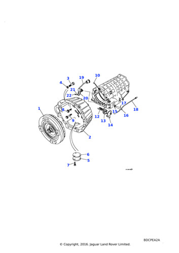 Land rover bolt range - 5x,