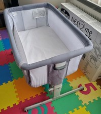 Chicco, Next2me Air, Travel Cot, Gray, Used, Very Good Condition (With Mattress)