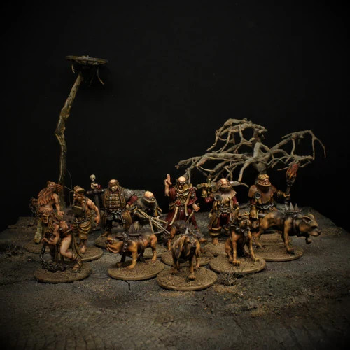 Knucklebones miniatures witch - miniatures,
